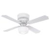 Westinghouse Casanova Supreme 42" 4-Blade Wht Indoor Ceiling Fan w/LED Light 7231200